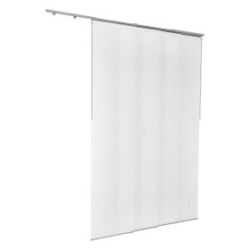 VEVOR Panel Track Blinds, Extendable Track from 45.8 in to 86 in W, Trimmable Panel Curtains Up to 96 in H